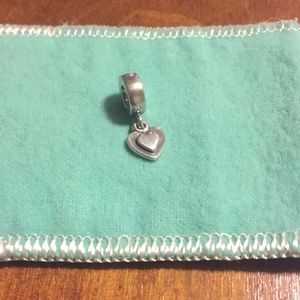 Dangle heart pandora charm